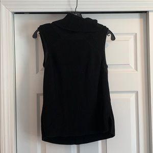 White House black market sleeveless sweater top